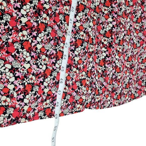 Sanctuary Floral Print Chiffon Halter Neck L/S Cut-Out Midi Dress 18W NWT $149 - Picture 12 of 12